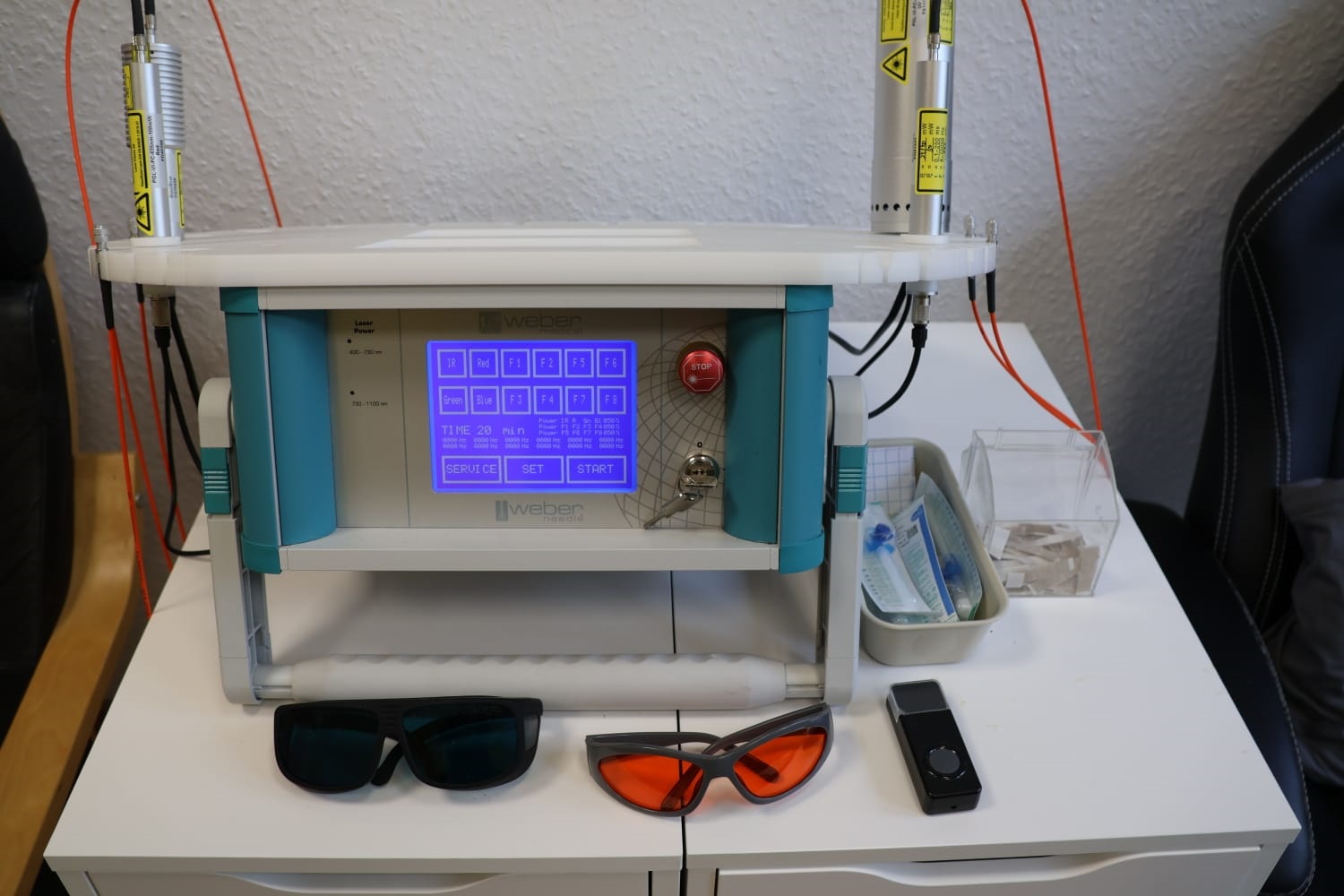 Endo Laser-Ger&auml;t der Firma Weber Medical